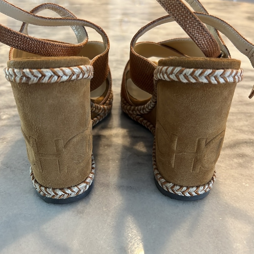 NIB Jimmy CHOO Wedge 39.5 (fits like 8.5) - Picture 4 of 8